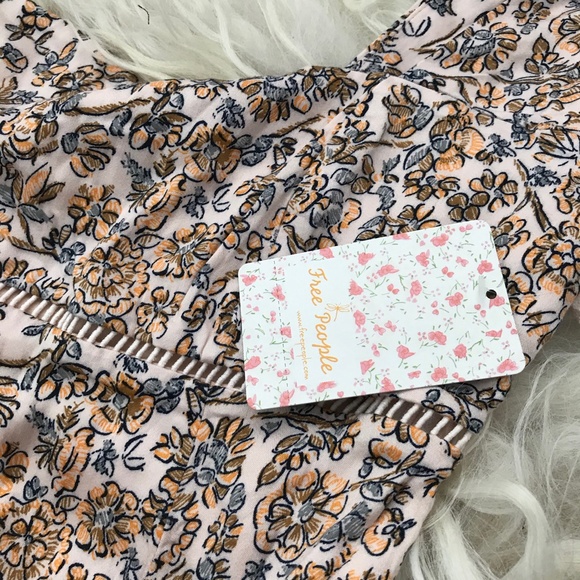 Free People Boheme Long Sleeve Mini Dress - Picture 9 of 9